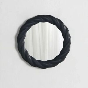Jaime Braided Wall Mirror (Black, NWT)